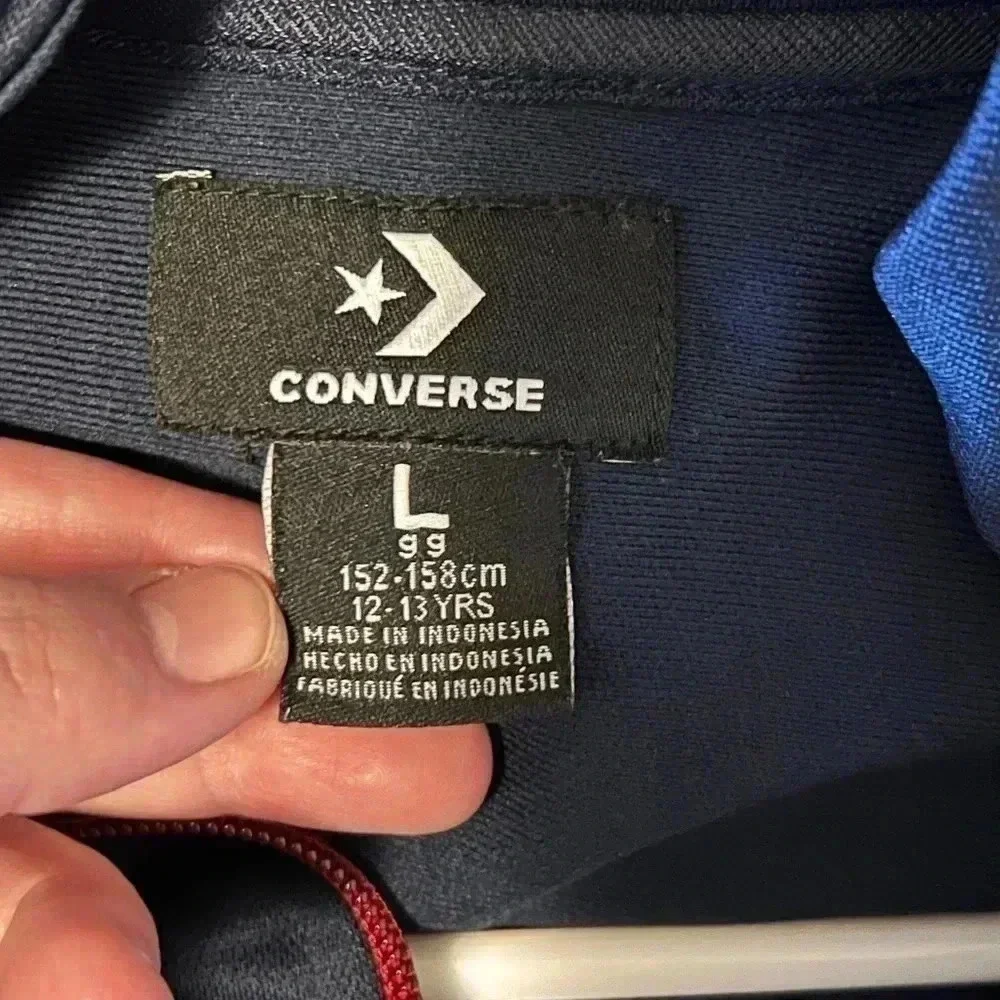 Converse Boy's Star Chevron Taping Jacket # Large (12-13)